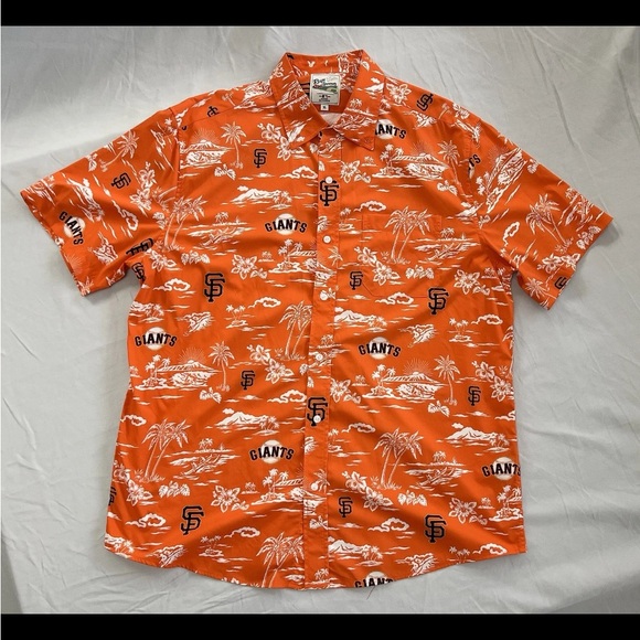 reyn spooner Other - Reyn Spooner MLB San Francisco Giants Hawaiian Button Up Shirt Men’s Size XL